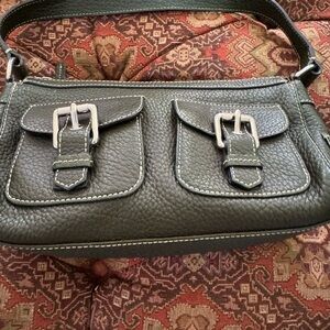 Dooney & Bourke Black Leather Shoulder Bag